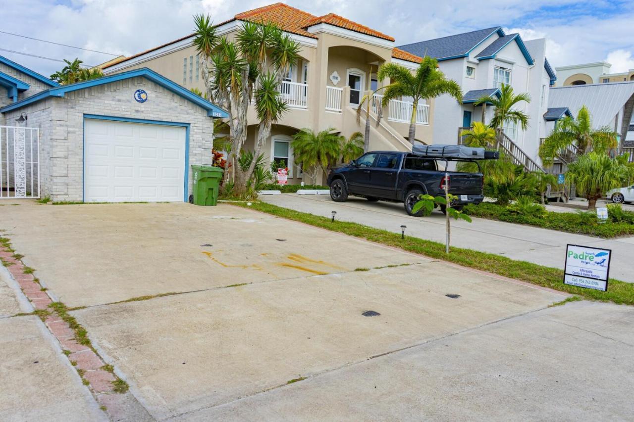 Ground Floor Duplex With Bbq - Blue Siren House Apartment South Padre Island Exterior photo