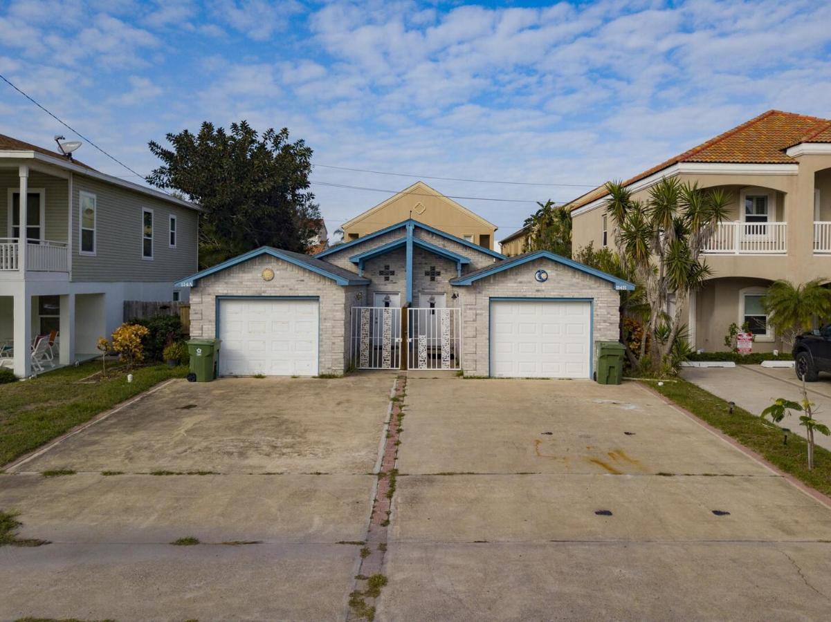 Ground Floor Duplex With Bbq - Blue Siren House Apartment South Padre Island Exterior photo